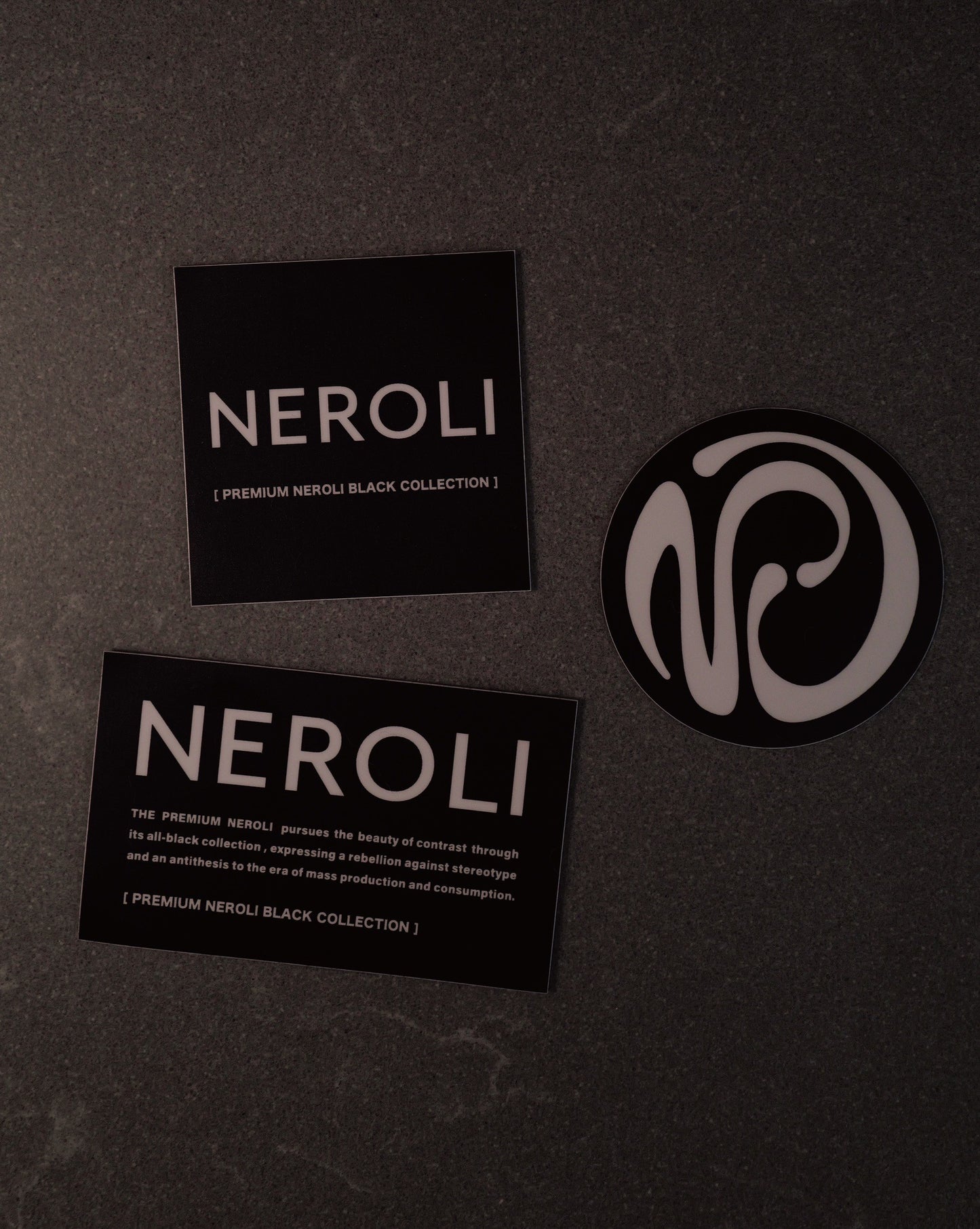 PREMIUM NEROLI BLACK COLLECTION 2024" Sticker